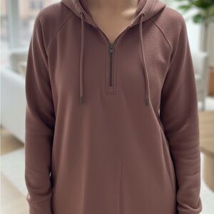 Cable & Gauge Dusty Rose Hoodie Sweatshirt